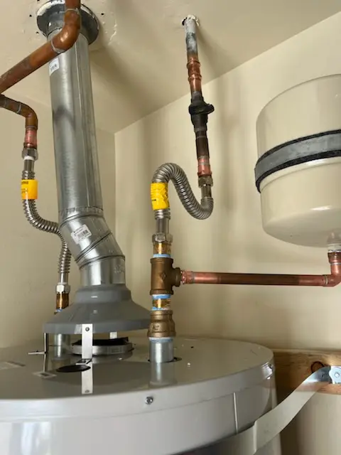 Water heater installation and plumbing repair in Ruraldale